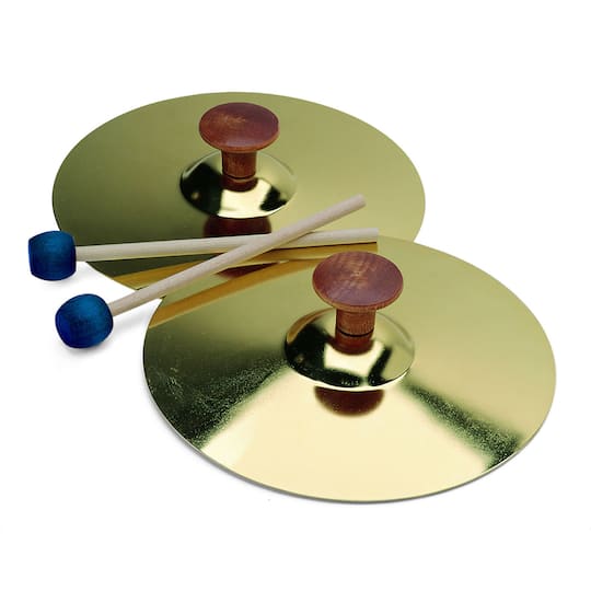 Hohner&#xAE; Kids 5&#x27;&#x27; Cymbals with Mallet, 2ct.